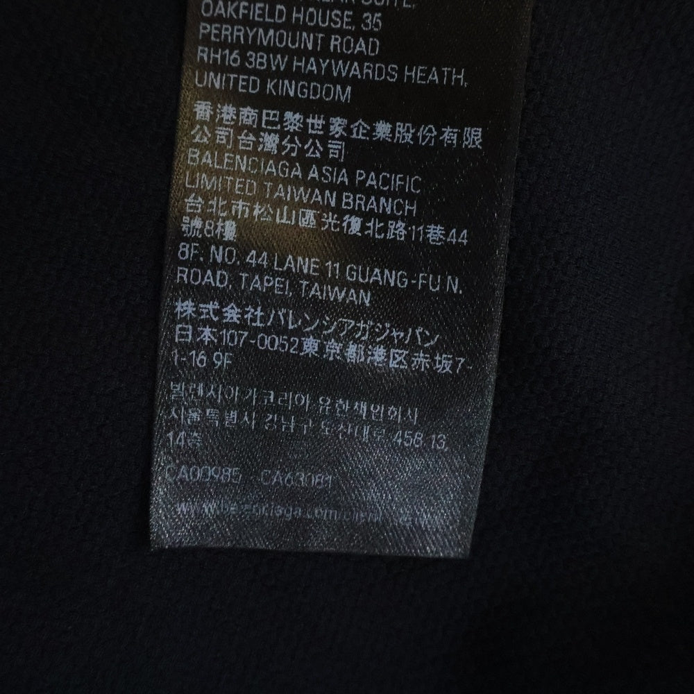 BALENCIAGA(バレンシアガ) 25AW × PUMA Tracksuit jacket プーマ トラック ジャケット ブラック/レッド 850639 TPQ38