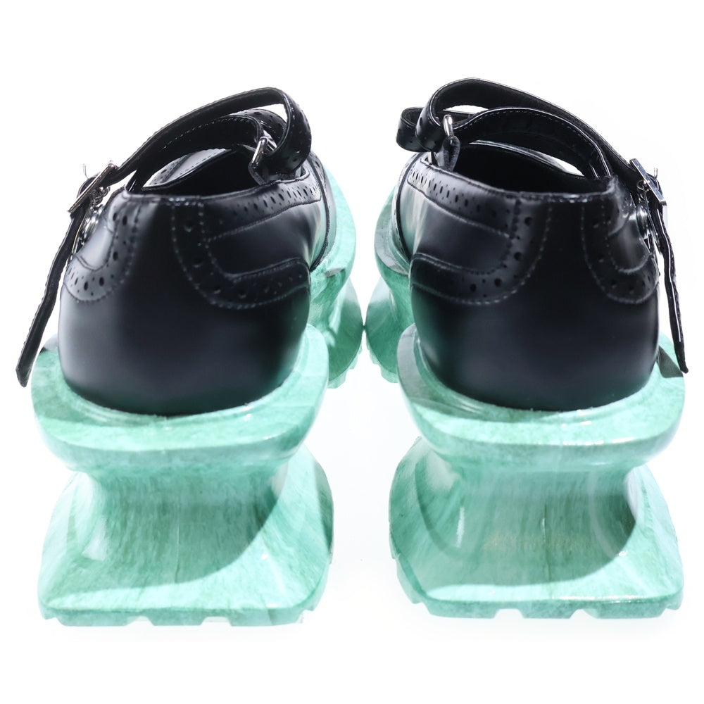 AKIKOAOKI(アキコアオキ) ドレスシューズ ローファー ブラック/ブルー