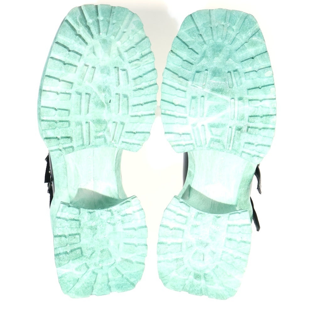 AKIKOAOKI(アキコアオキ) ドレスシューズ ローファー ブラック/ブルー