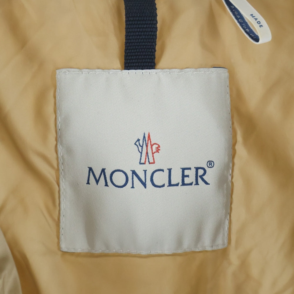 MONCLER(モンクレール) ROSELINE ノーカラー キルティング ジップアップジャケット ブラウン/ブラック 210934550600 レディース