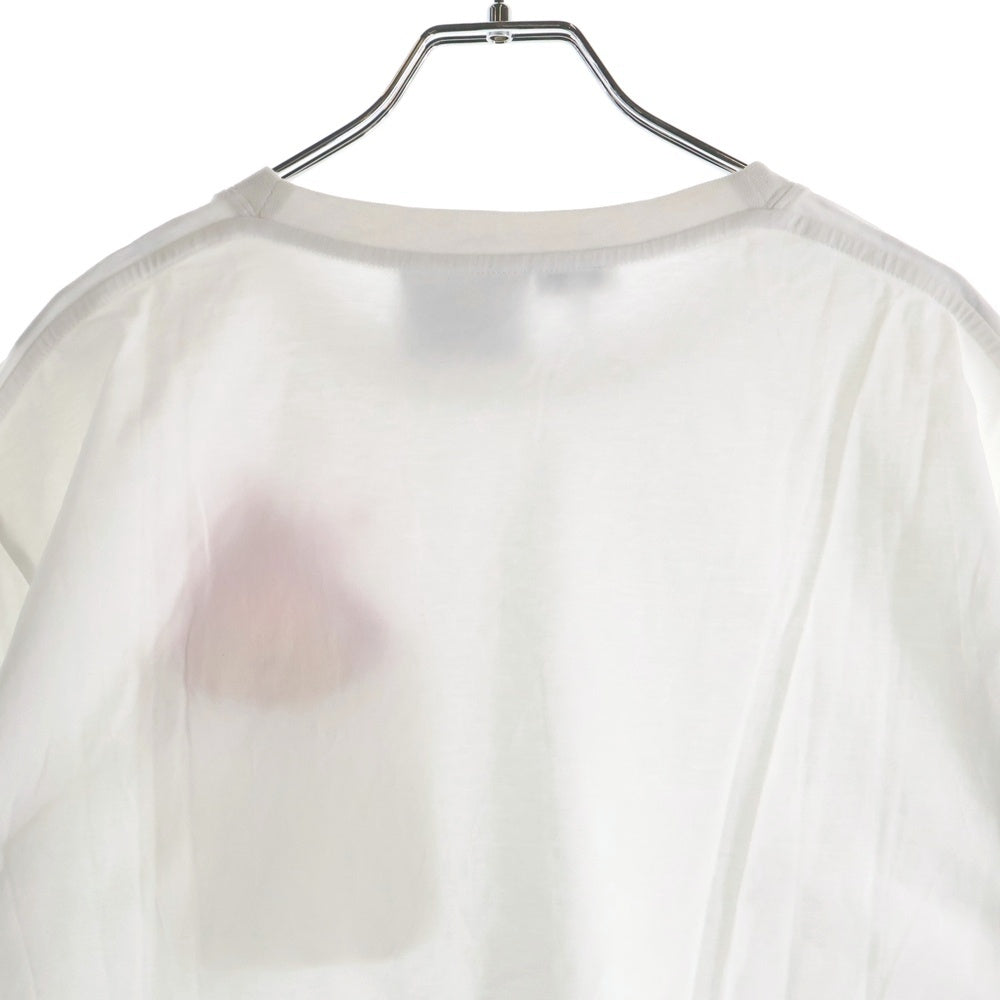 LOEWE(ロエベ) 23SS ×スタジオジブリ ハウルの動く城 刺繍デザイン半袖Tシャツ カットソー ホワイト HB44Y22X03