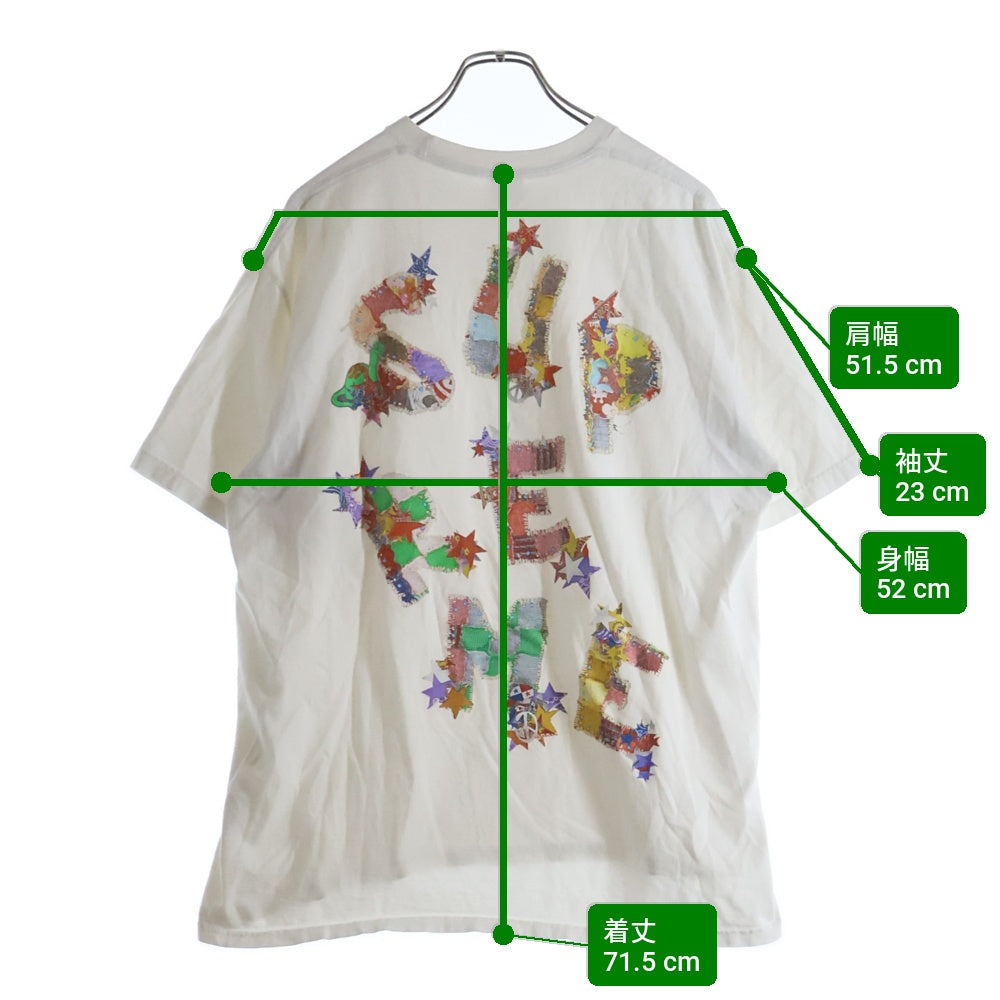 SUPREME(シュプリーム) 24SS Patchwork Tee パッチワーク プリント 半袖Tシャツ カットソー
