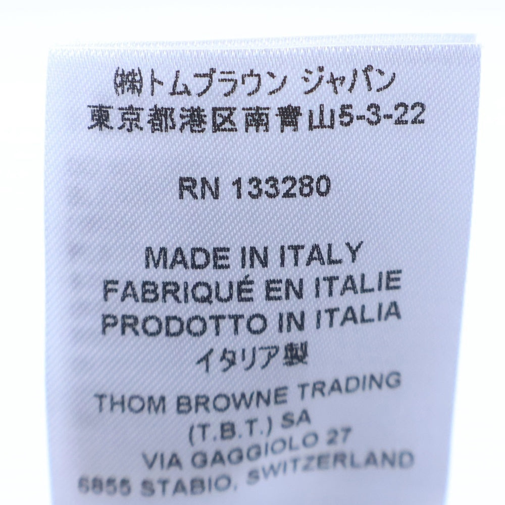 THOM BROWNE(トムブラウン) カシミヤ ニット帽 ビーニー グレー