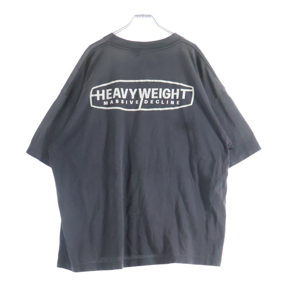 SAINT MICHAEL(セントマイケル) 25AW S/S T-SHIRT SAINT MASK 両面プリント 半袖Tシャツ カットソー ブラック SM-HR1-0000-010
