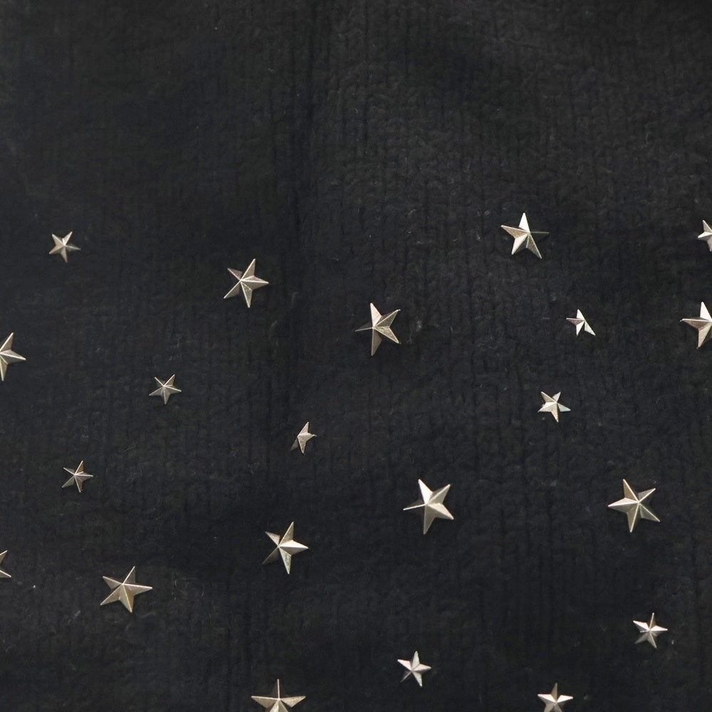 JIMMY CHOO(ジミーチュウ) スタースタッズ マフラー ブラック