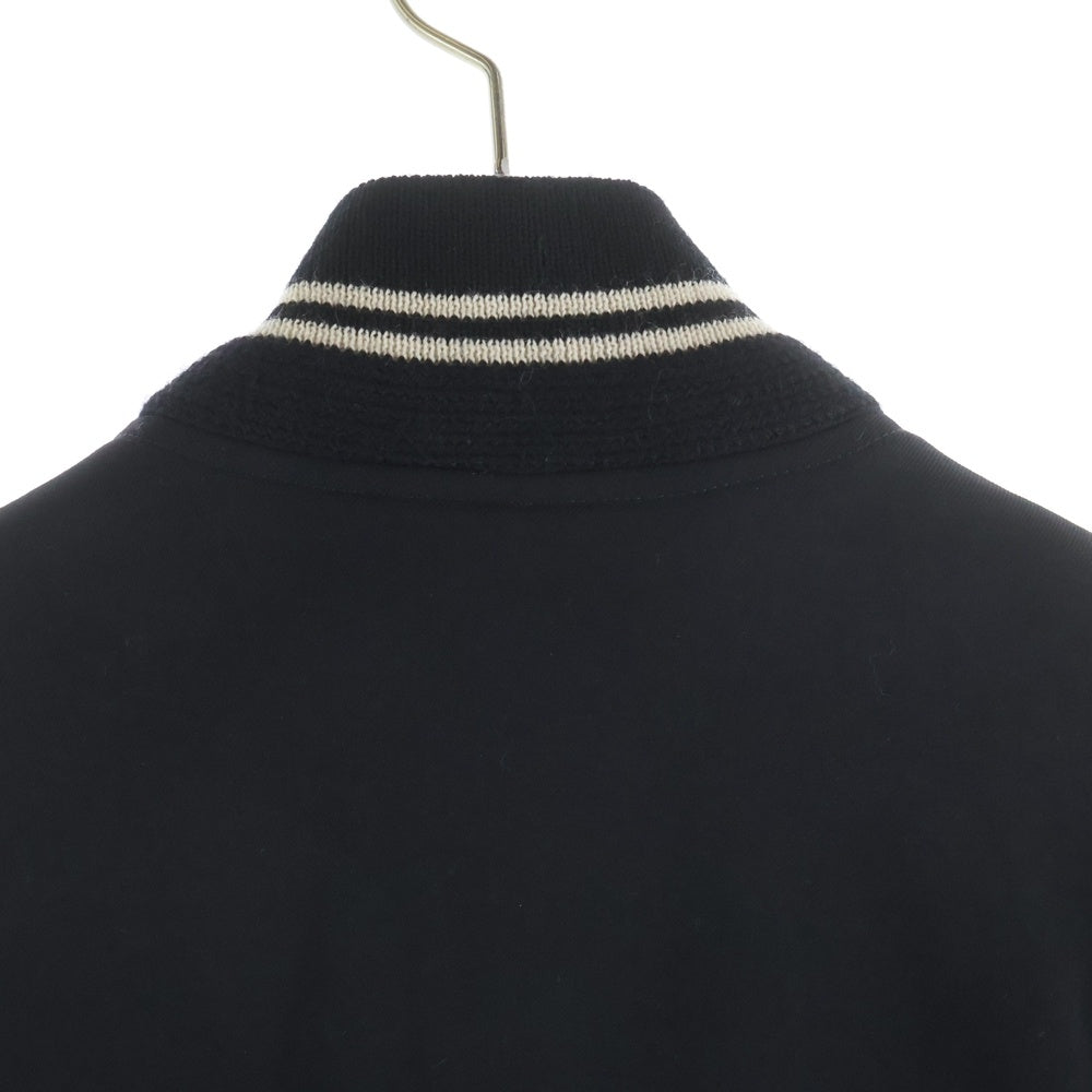 SAINT LAURENT PARIS(サンローランパリ) TEDDY JACKET テディジャケット スタジアム ボンバージャケット ブラック 354718 Y197Q