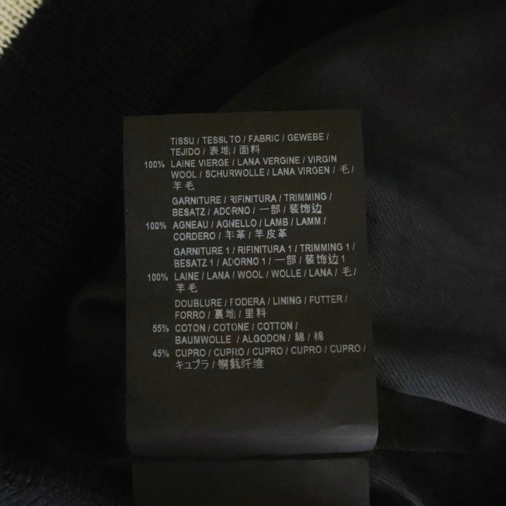 SAINT LAURENT PARIS(サンローランパリ) TEDDY JACKET テディジャケット スタジアム ボンバージャケット ブラック 354718 Y197Q