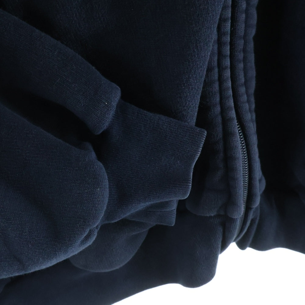 BALENCIAGA(バレンシアガ) Polo Zip-up Hoodie ポロジップフーディー パーカー ネイビー 720425 TNVD4