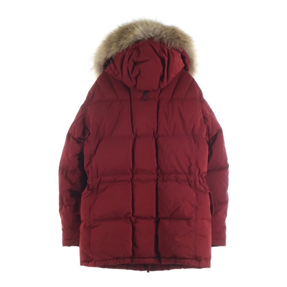 C.P. Company(シーピーカンパニー) ゴーグルダウジップアップンジャケット レッド 80C7711