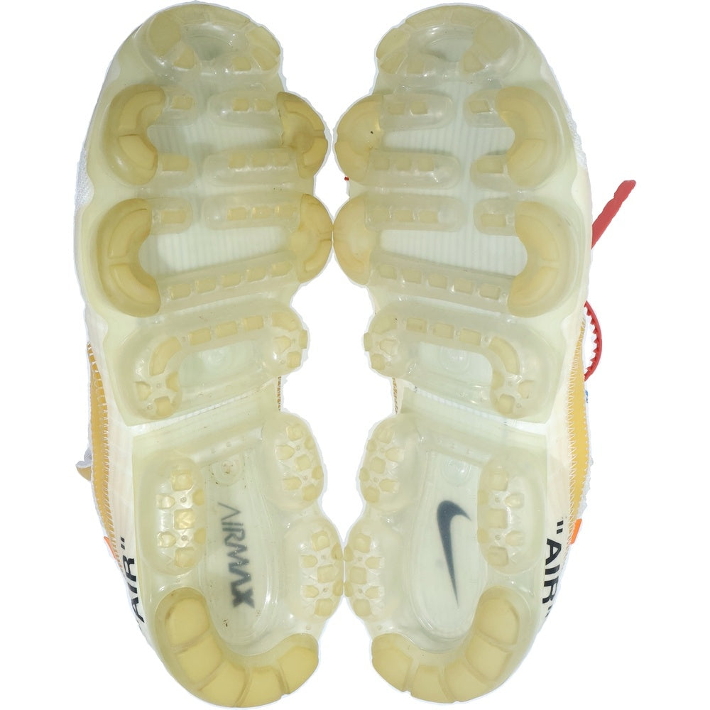 NIKE(ナイキ) ×OFF-WHITE THE 10 AIR VAPORMAX FK AA3831-100 オフホワイト ザテン エアヴェイパーマックス フライニット ローカットスニーカー ホワイト US10/28cm