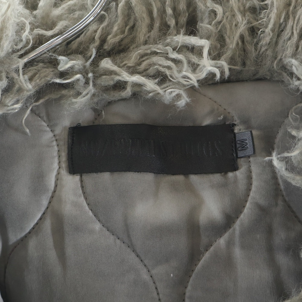 NO/FAITH STUDIOS(ノーフェイスストゥディオス) ASTRO FUR BOMBER JACKET アストロ ファー ボンバージャケット 中綿ジャケット グリーン