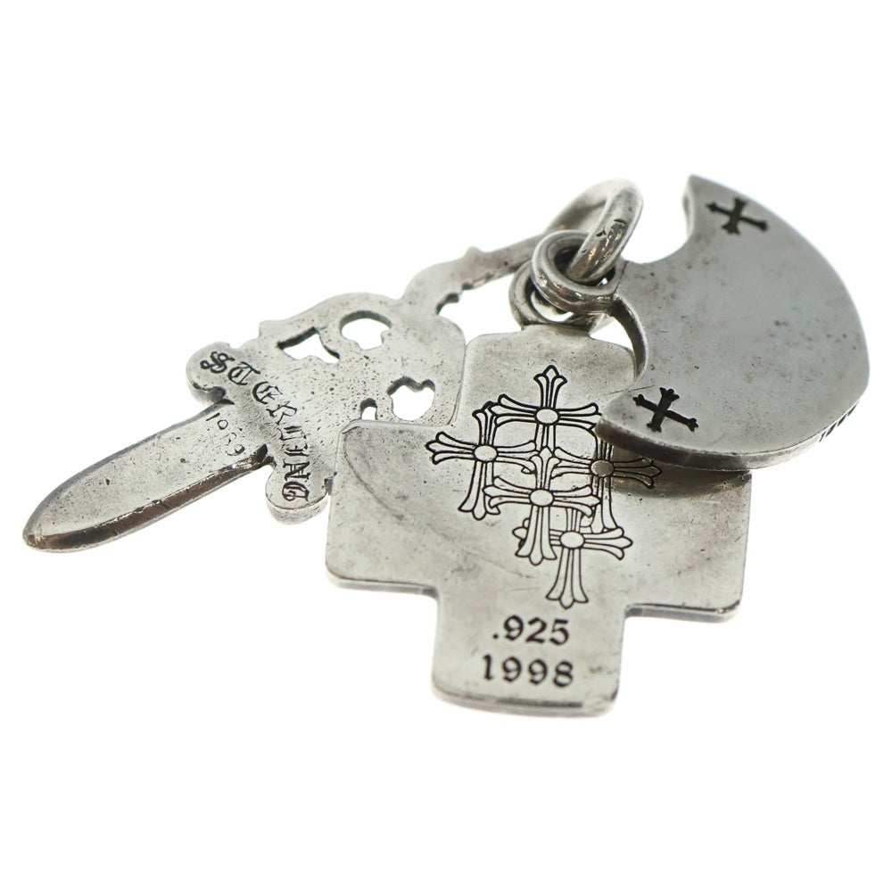 CHROME HEARTS(クロムハーツ) 3TRINKETS 3トリンケッツ ペンダントトップ シルバー BCA202