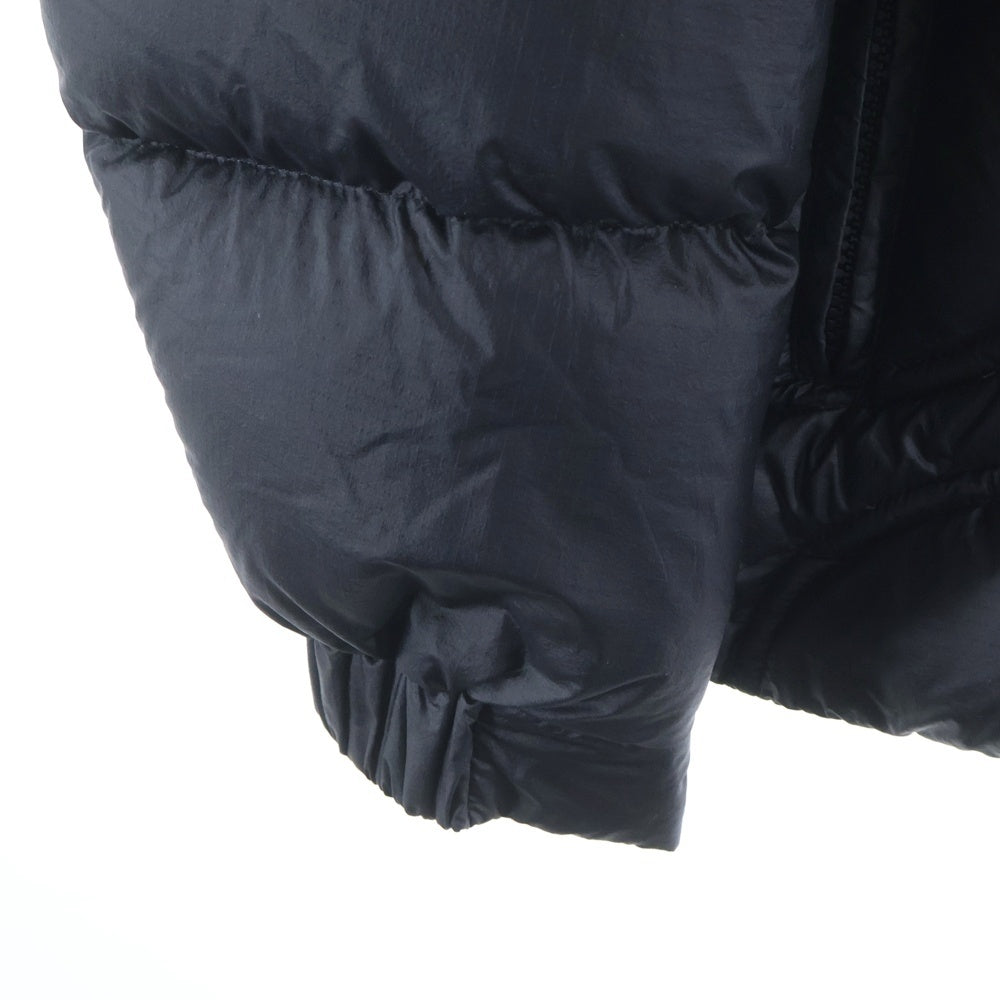 MONCLER(モンクレール) ×Palm Angels CHERITH GIUBBOTTO ×パームエンジェルス ロゴパッチ ナイロンダウンジャケット ブラック J209L1A00014