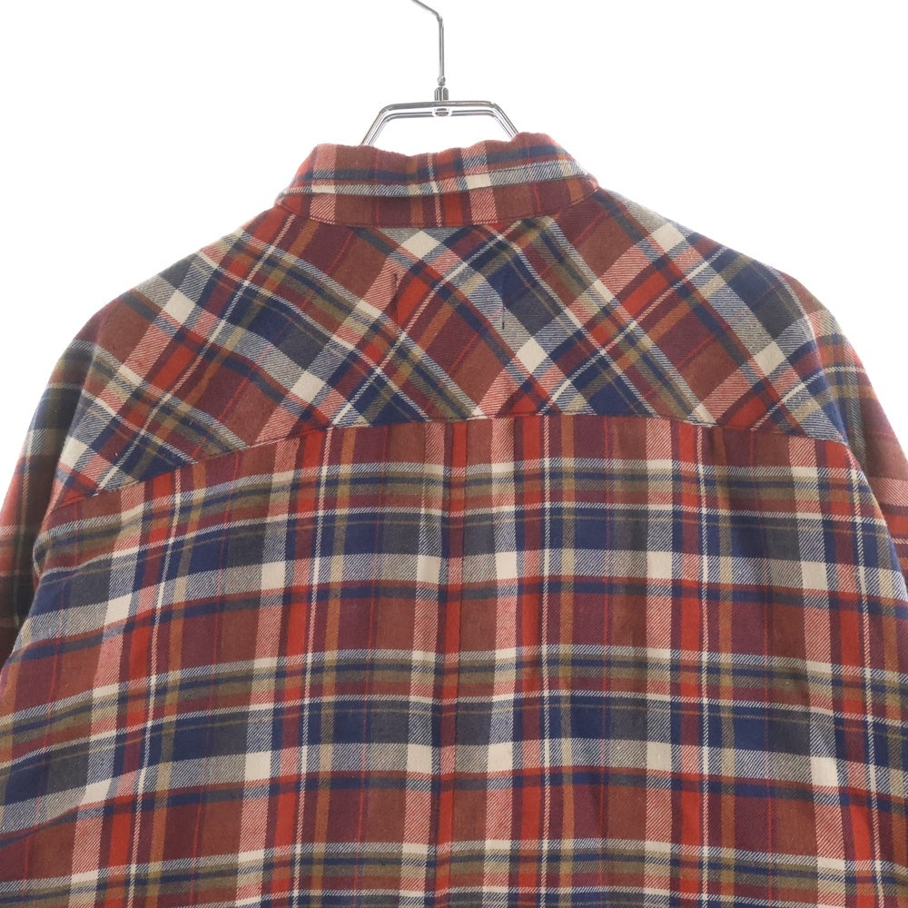 FEAR OF GOD(フィアオブゴッド) 4TH COLLECTION チェック コットン長袖シャツ レッド