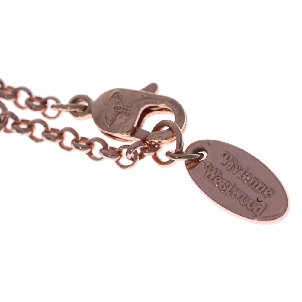 Vivienne Westwood(ヴィヴィアンウエストウッド) NEW TINY ORB GP ネックレス ジュエリー ラインストーンネックレス ゴールド レディース