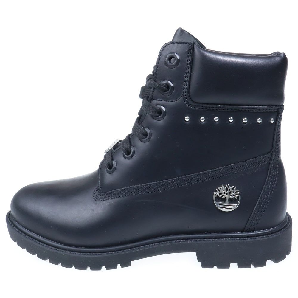 Timberland(ティンバーランド) 6IN Hert BT Cupsole カップソール レザー ブーツ レディース ブラック 0A5MJA