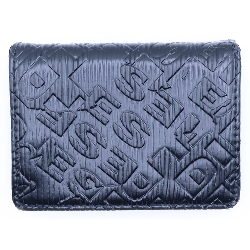 DIESEL(ディーゼル) ロゴデザイン コンパクトウォレット コインケース ブラック レディース