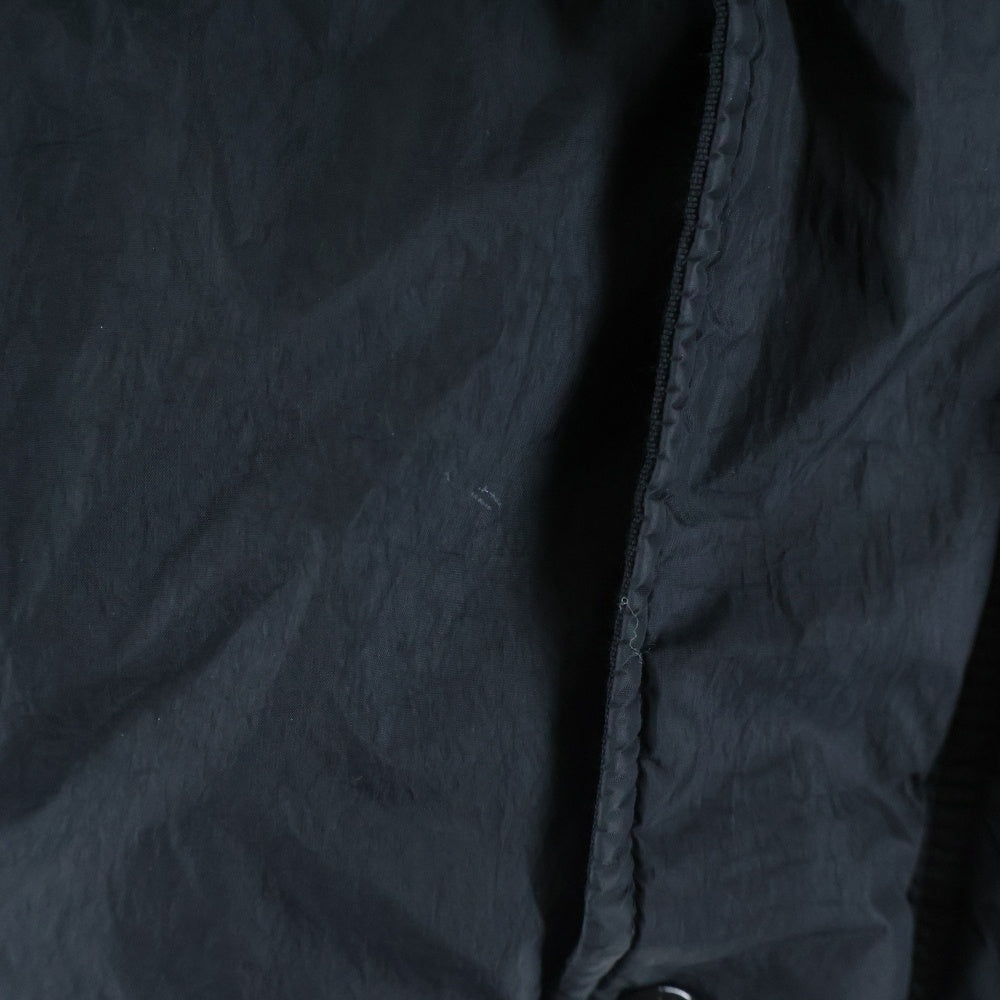 STONE ISLAND(ストーンアイランド) 23AW GARMENT DYED CRINKLE REPS RECYCLED NYLON DOWN VEST ガーメント ダイド クリンクル レップス リサイクルド ナイロン ダウン ベスト ブラック 7915G0423