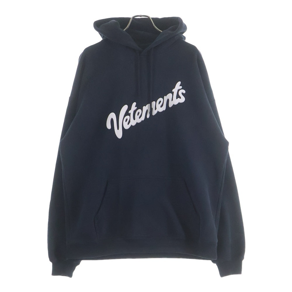 VETEMENTS(ヴェトモン) 22AW Sweet Logo Hoodie スウィートロゴ プルオーバーパーカー ブラック UA53HD320B