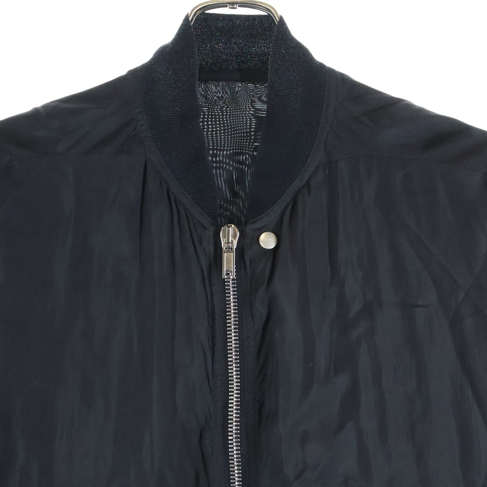 Rick Owens(リックオウエンス) 24SS JUMBO PETER FLIGHT JACKET ジャンボピーターフライトジャケット ブルゾン ブラック RU01D3795-J