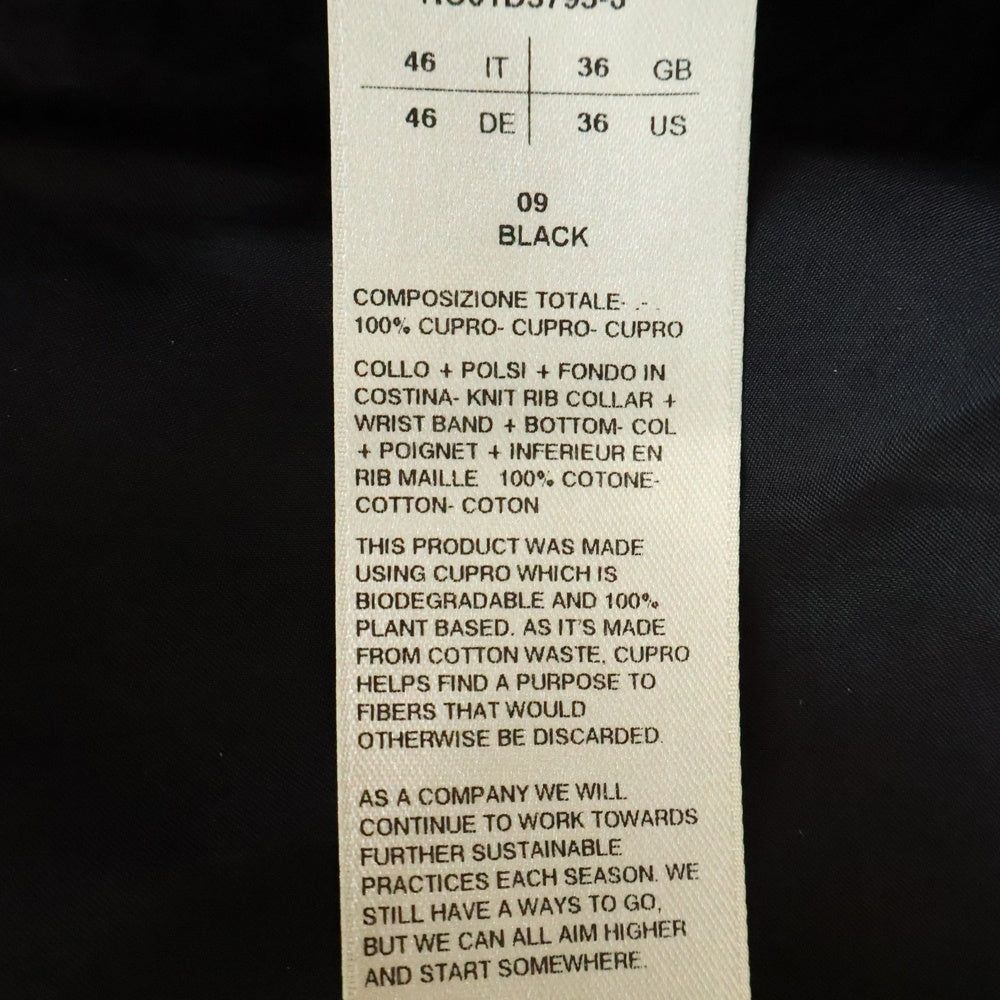 Rick Owens(リックオウエンス) 24SS JUMBO PETER FLIGHT JACKET ジャンボピーターフライトジャケット ブルゾン ブラック RU01D3795-J