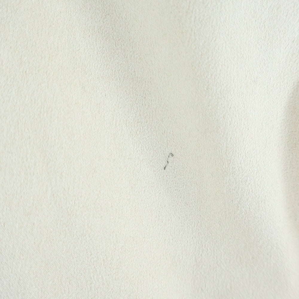 Acne Studios(アクネ ストゥディオズ) Faux Suede Jacket スエード ジップアップジャケット ブルゾン ホワイト B90756