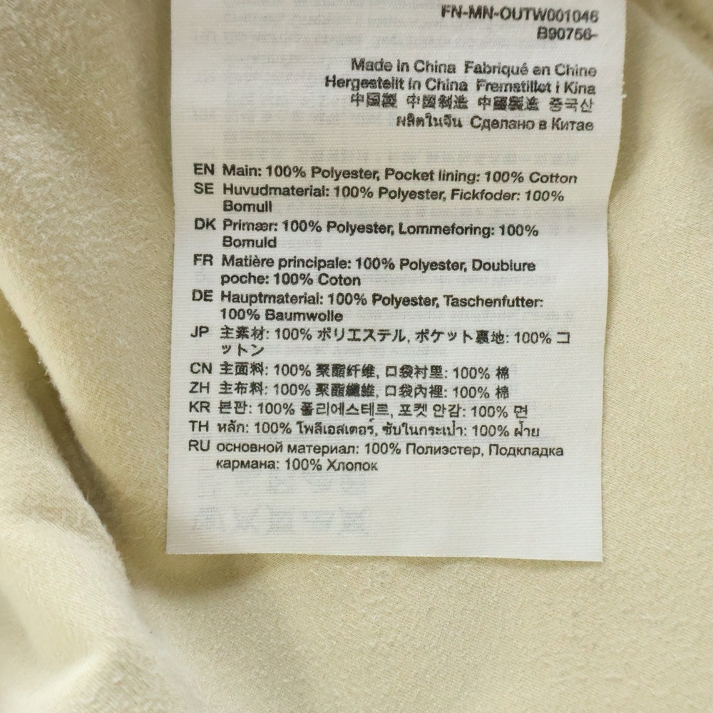 Acne Studios(アクネ ストゥディオズ) Faux Suede Jacket スエード ジップアップジャケット ブルゾン ホワイト B90756