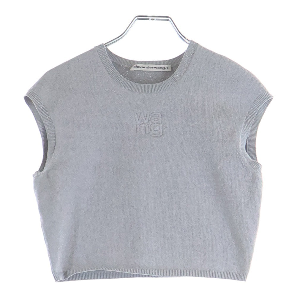 ALEXANDER WANG(アレキサンダーワン) Cap Sleeve Tee キャップスリーブTシャツ グレー4KC3231018 レディース