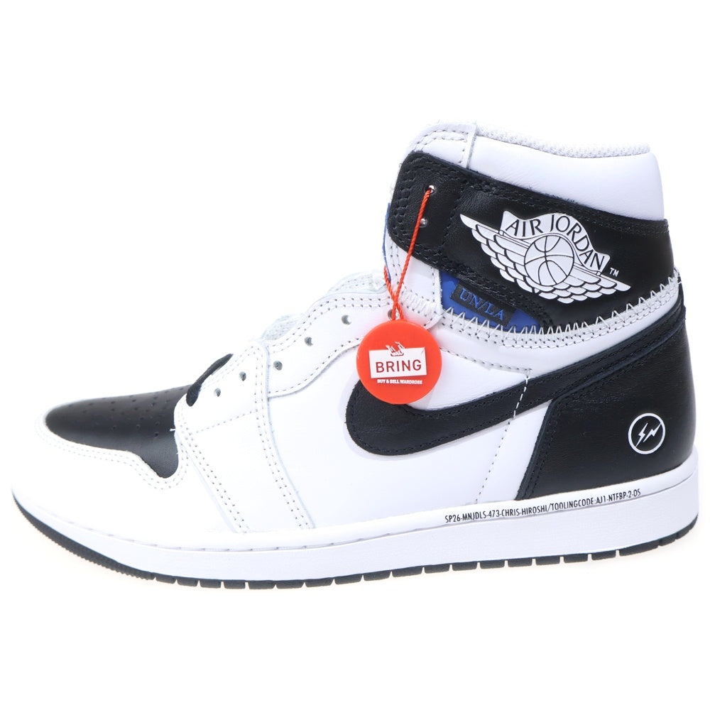 NIKE(ナイキ) AIR JORDAN 1 HIGH OG x UNION x FRAGMENT DESIGN WHITE/BLACK エアジョーダン1 ユニオン×フラグメント ホワイト/ブラック US10/28cm II7282-100