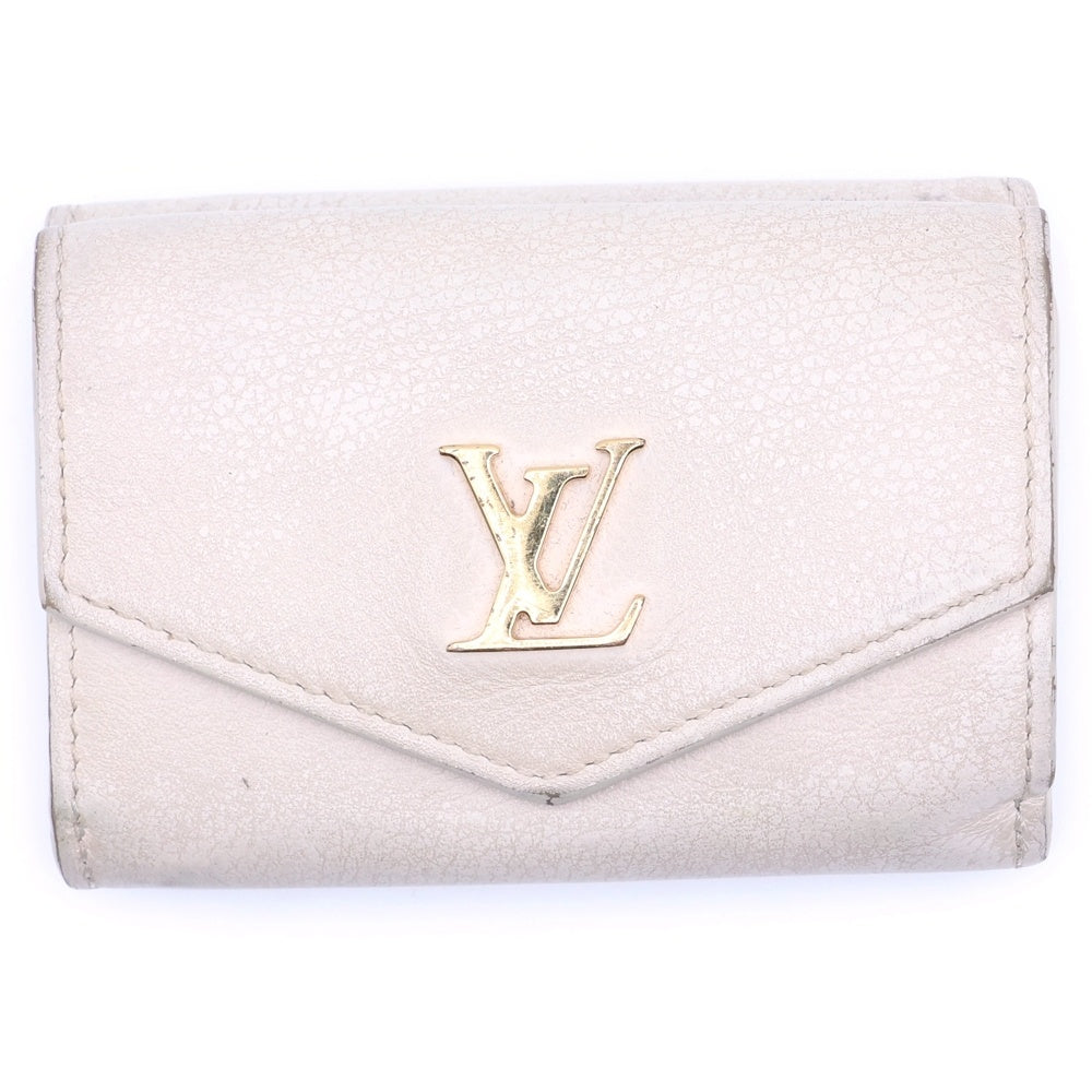 LOUIS VUITTON(ルイヴィトン) ポルトフォイユ・ロックミニ ウォレット 財布 ベージュ M69340 レディース