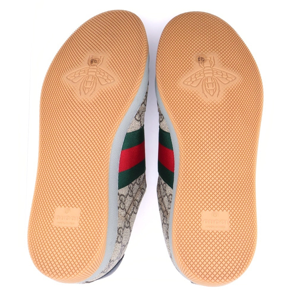 GUCCI(グッチ) Screener Sneaker GGスプリーム スクリーナースニーカー ローカットスニーカー ブラウン