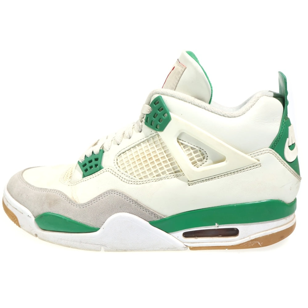 NIKE(ナイキ) AIR JORDAN 4 RETRO SP Pine Green DR5415-103 エアジョーダン 4 レトロ SP パイングリーン ハイカットスニーカー ホワイト/グリーン US11/29.0cm