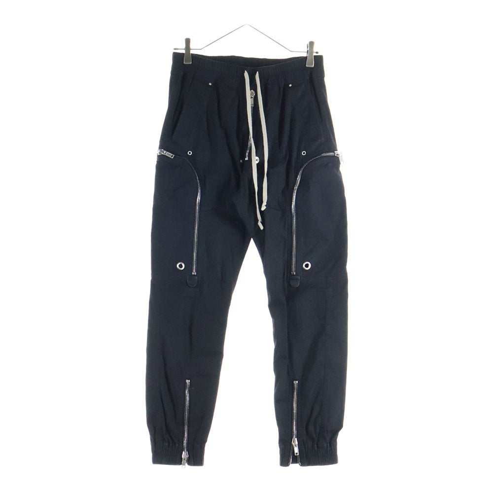 Rick Owens(リックオウエンス) BAUHAUS CARGO バウハウスカーゴパンツ ジョガーパンツ ブラック RU02D6377-TE