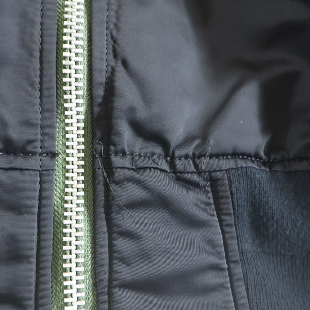 Sacai(サカイ) MADSAKI Print Nylon Twill Blouson プリント ナイロンツイルブルゾン ジャケット ブラック 22-02880M