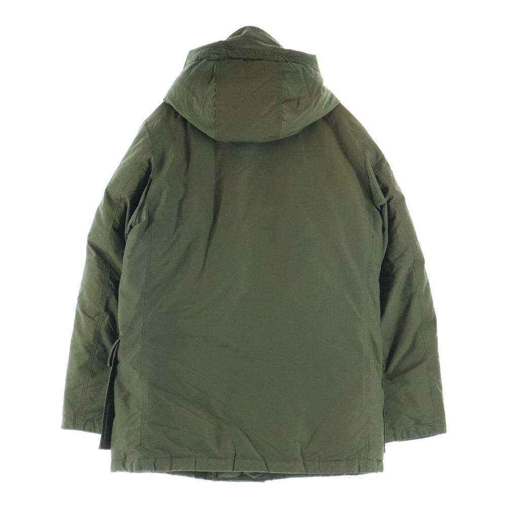WOOLRICH(ウールリッチ) ナイロン フーデッドダウンジャケット カーキ WOCPS22805D