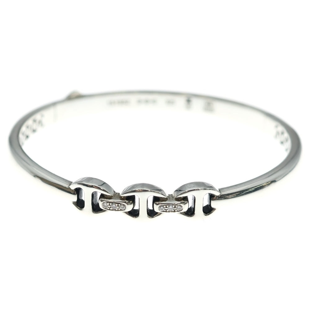 HOORSENBUHS(ホーセンブース) SIRKEL BRACELET WITH DIAMOND BRIDGES シルケル ブレスレット ウィズ ダイヤモンド ブリッジズ シルバー