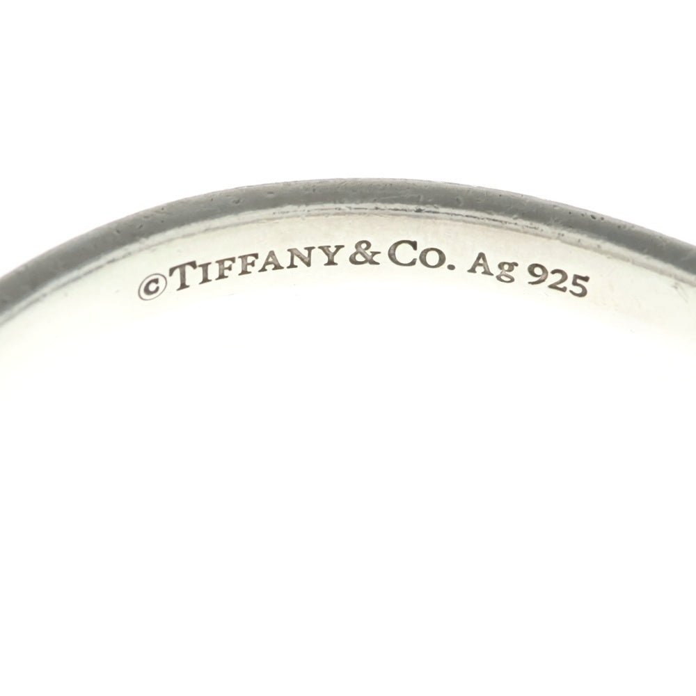 TIFFANY & Co.(ティファニー) ロゴ デザイン バングル シルバー レディース