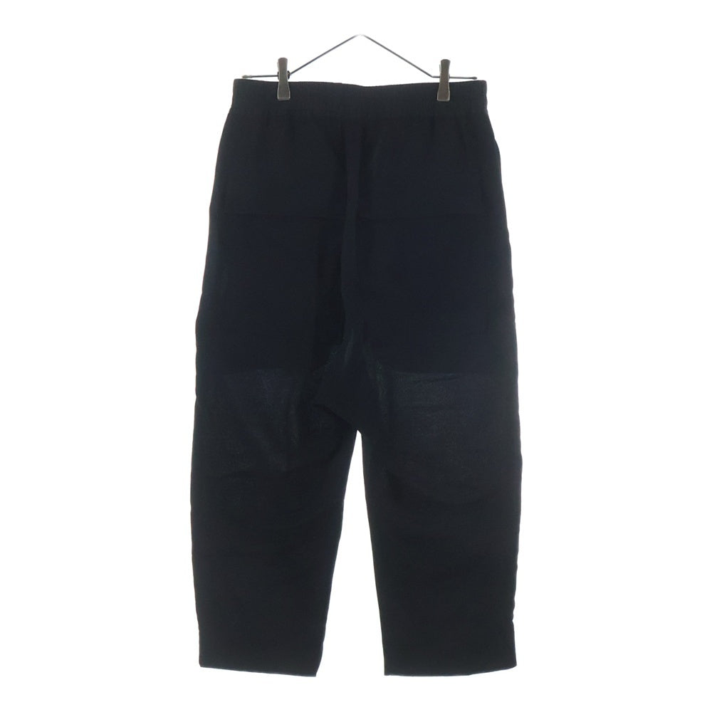 Rick Owens(リックオウエンス) 19AW Astaire アステア ウールドローストリングパンツ ブラック RU19F4395-WT