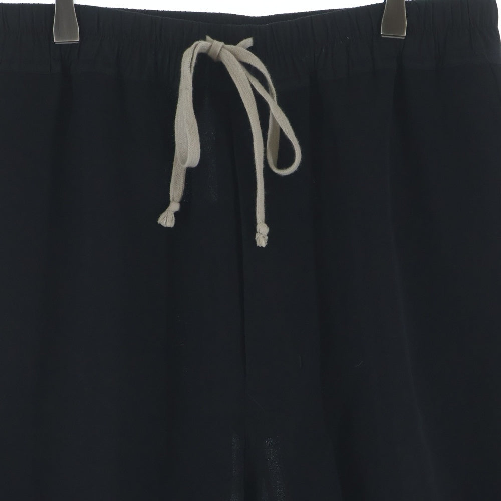 Rick Owens(リックオウエンス) 19AW Astaire アステア ウールドローストリングパンツ ブラック RU19F4395-WT