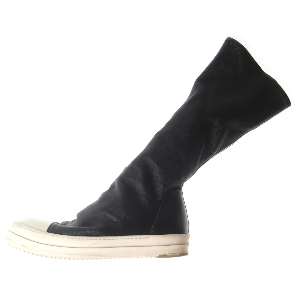 Rick Owens(リックオウエンス) 17AW Sock Sneakes ソックススニーカー 1439 43/27cm ブラック/ホワイト