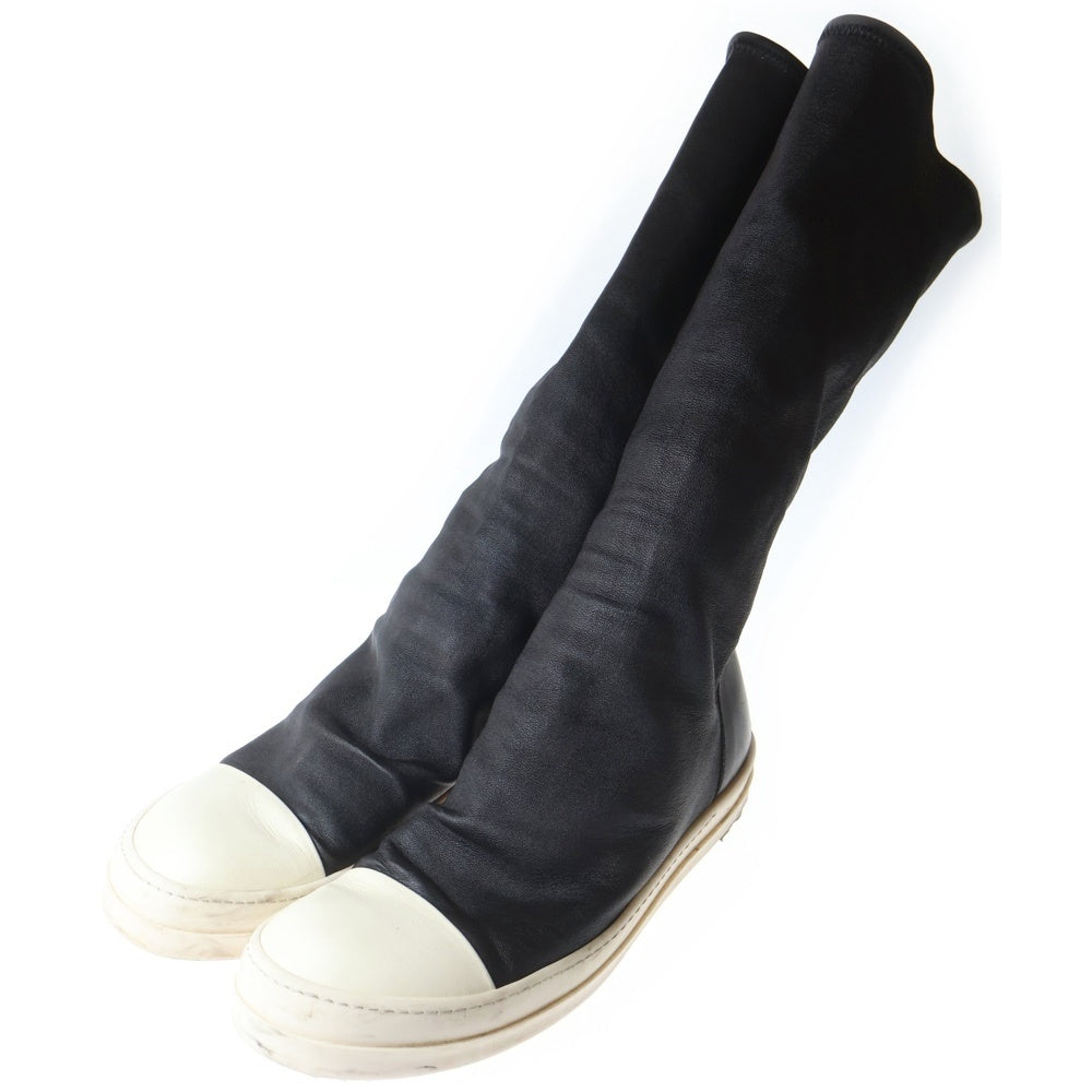Rick Owens(リックオウエンス) 17AW Sock Sneakes ソックススニーカー 1439 43/27cm ブラック/ホワイト