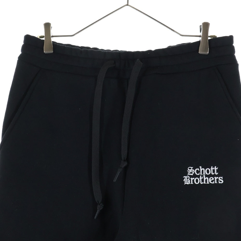 SCHOTT(ショット) B.S.SWEAT PANTS ブラックシープ スウェットパンツ ブラック 782ー5210016