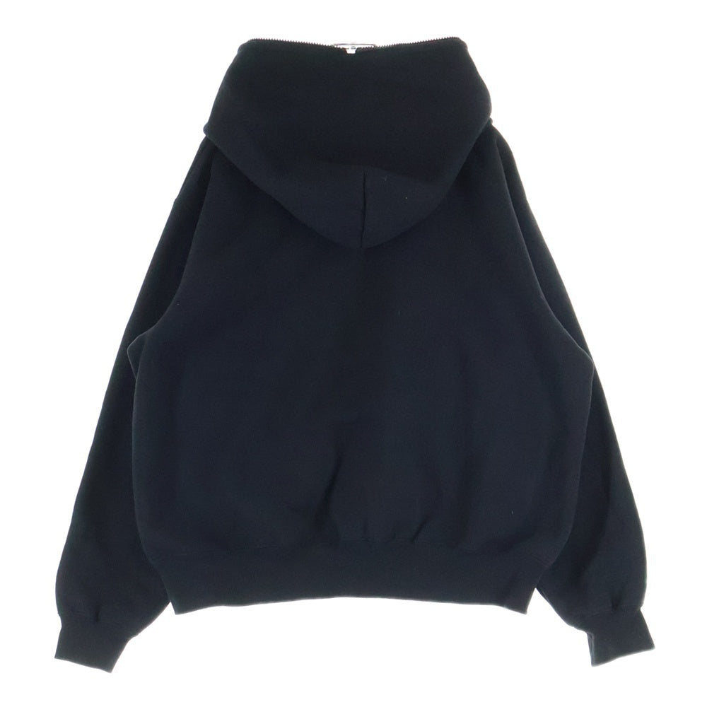 SCHOTT(ショット) B.S ZIP HOODED SWEAT ブラックシープ フルジップ スウェット パーカー ブラック 782ー5231010