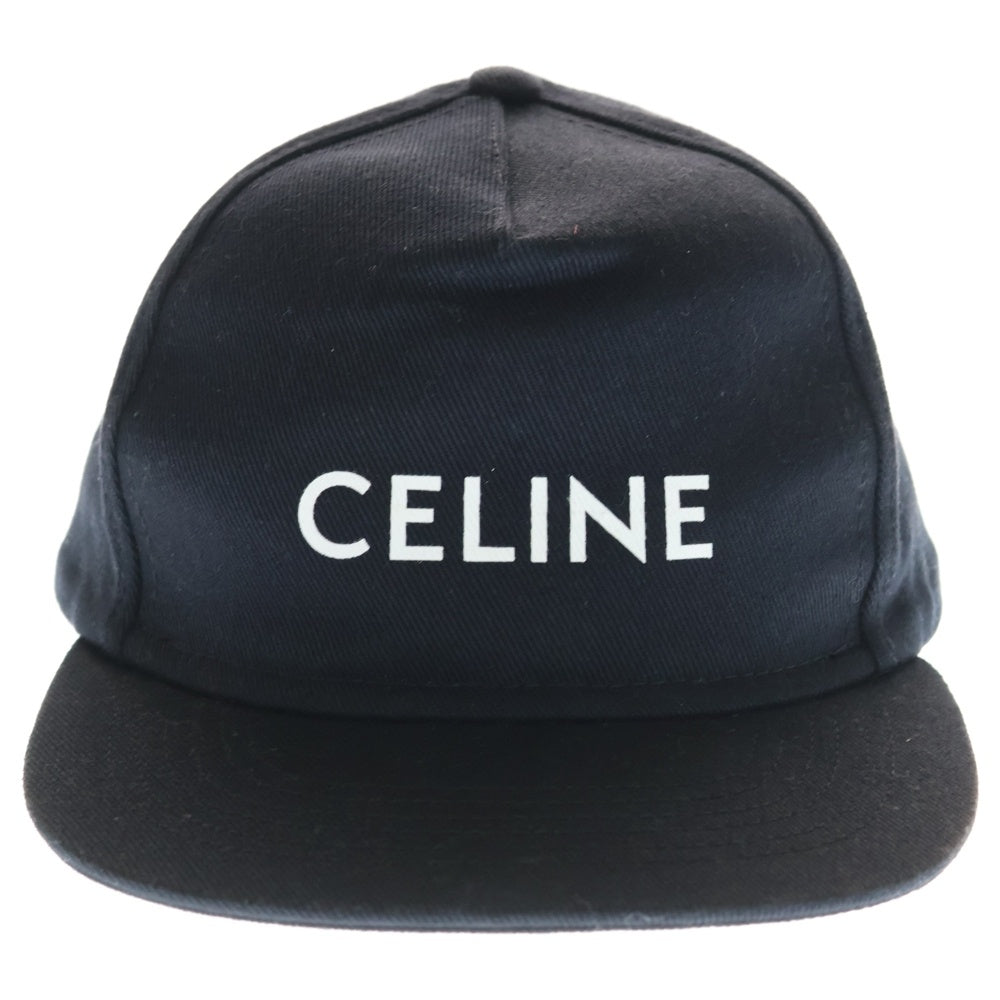 CELINE(セリーヌ) ベースボールキャップ パネルキャップ 帽子 ブラック