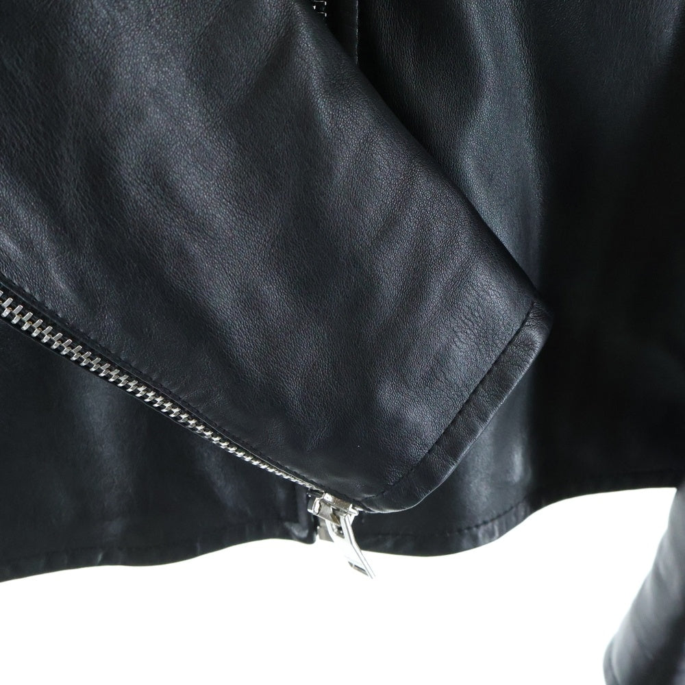 SAINT LAURENT PARIS(サンローランパリ) Keith Racer Jacket キースレーサー レザー ライダースジャケット ブラック 362239