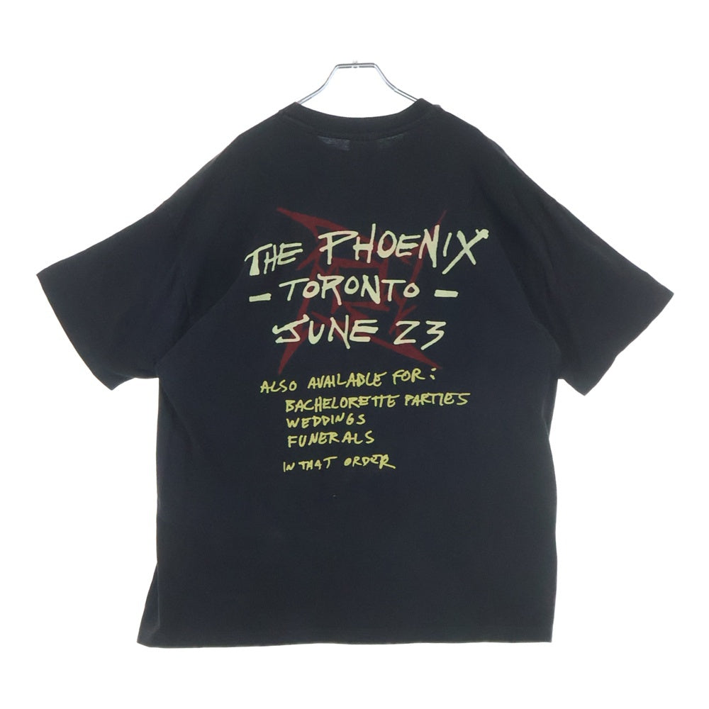 VINTAGE(ヴィンテージ) 90s METALLICA METALLICA METAL CLUB SLIM メタリカ メタル クラブ スリム 半袖Tシャツ カットソー ブラック