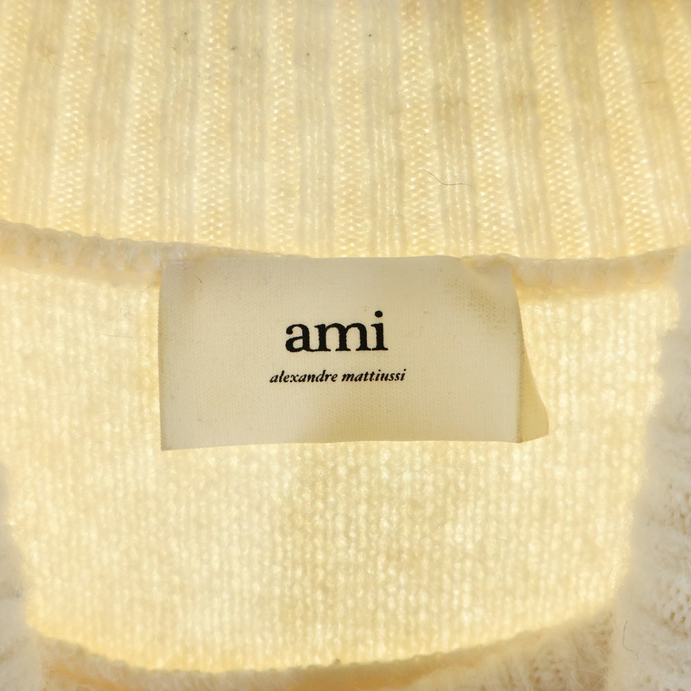ami paris(アミパリス) PULL XMAS ADC ホリデー限定 ロゴデザインニット セーター SPUKS429