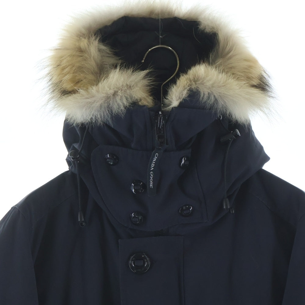 CANADA GOOSE(カナダグース) ファー付き ダウンジャケット 中綿ジャケット ネイビー 68F8490 レディース