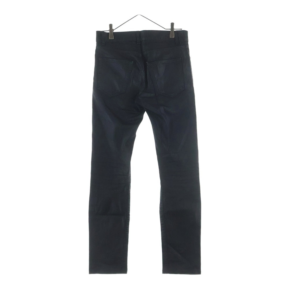 SAINT LAURENT PARIS(サンローランパリ) COATING PANT エディ期 コーティングパンツ ブラック 321467 YV060