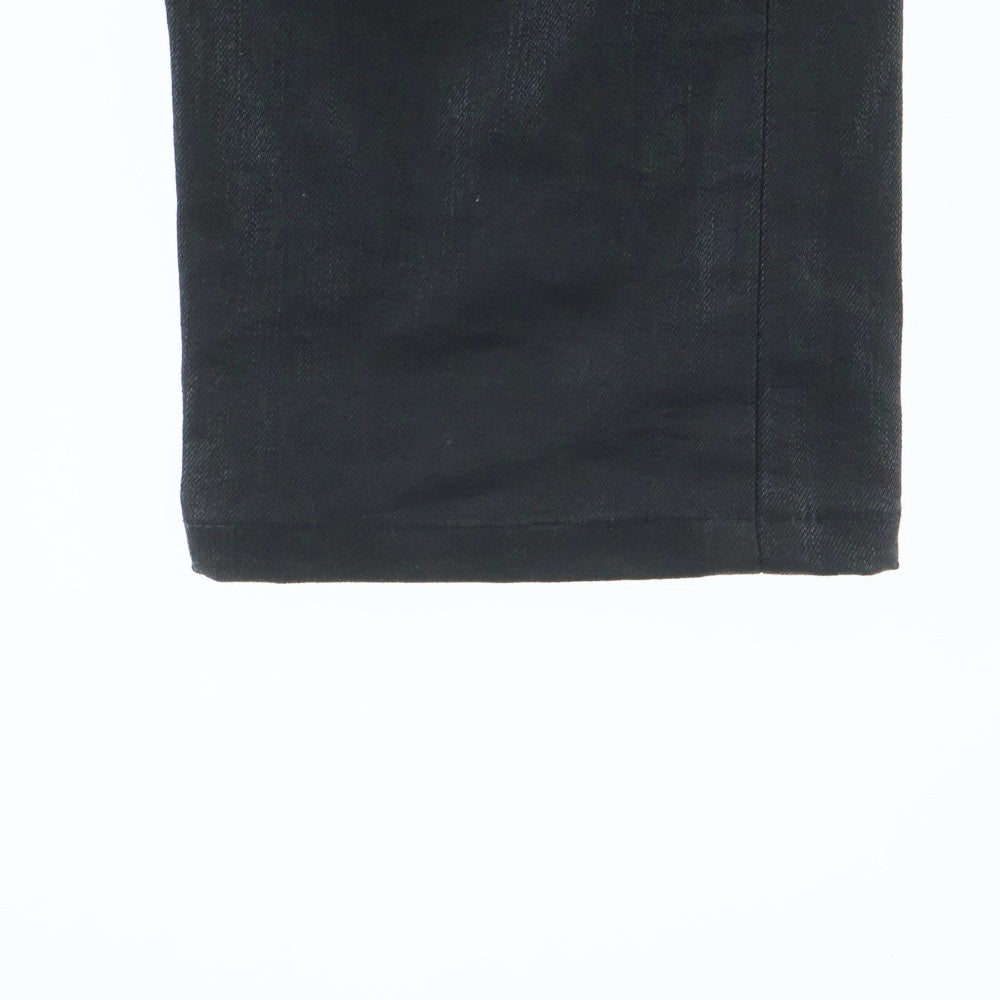 SAINT LAURENT PARIS(サンローランパリ) COATING PANT エディ期 コーティングパンツ ブラック 321467 YV060